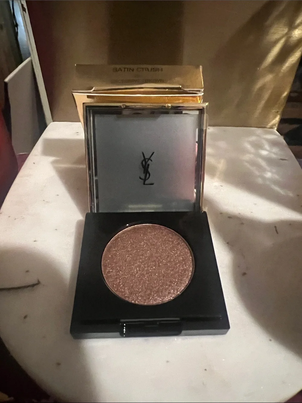 Yves Saint Laurent (YSL) Satin Finish Shimmery Eyeshadow 22 Excessive Brown